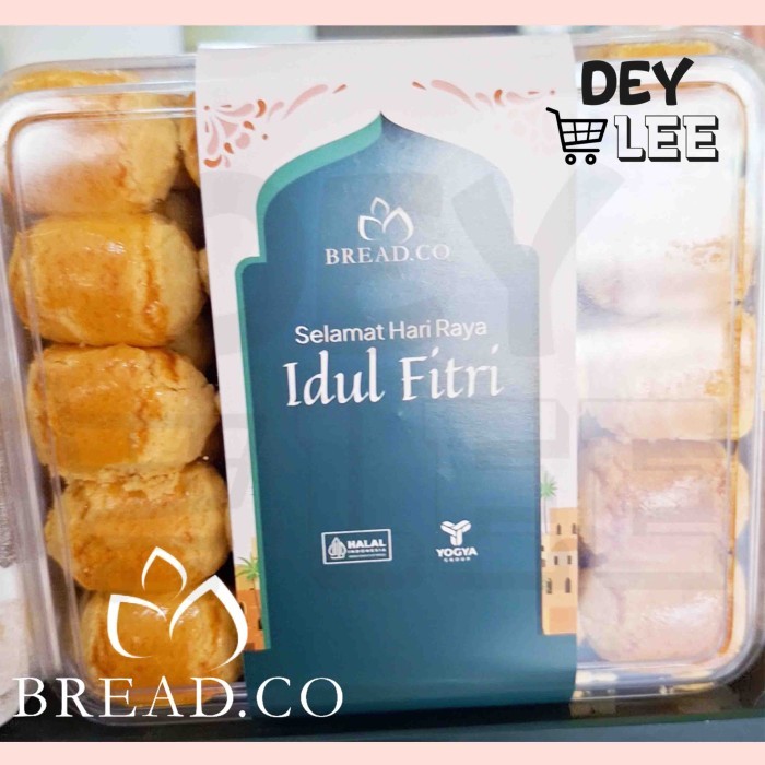 

BREADCO YOGYA Aneka Kue Kering Cookies Kukis Hampers Lebaran Bandung - Nastar