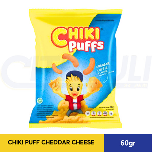 

CHIKI PUFF CHEDDAR CHEESE 60gr