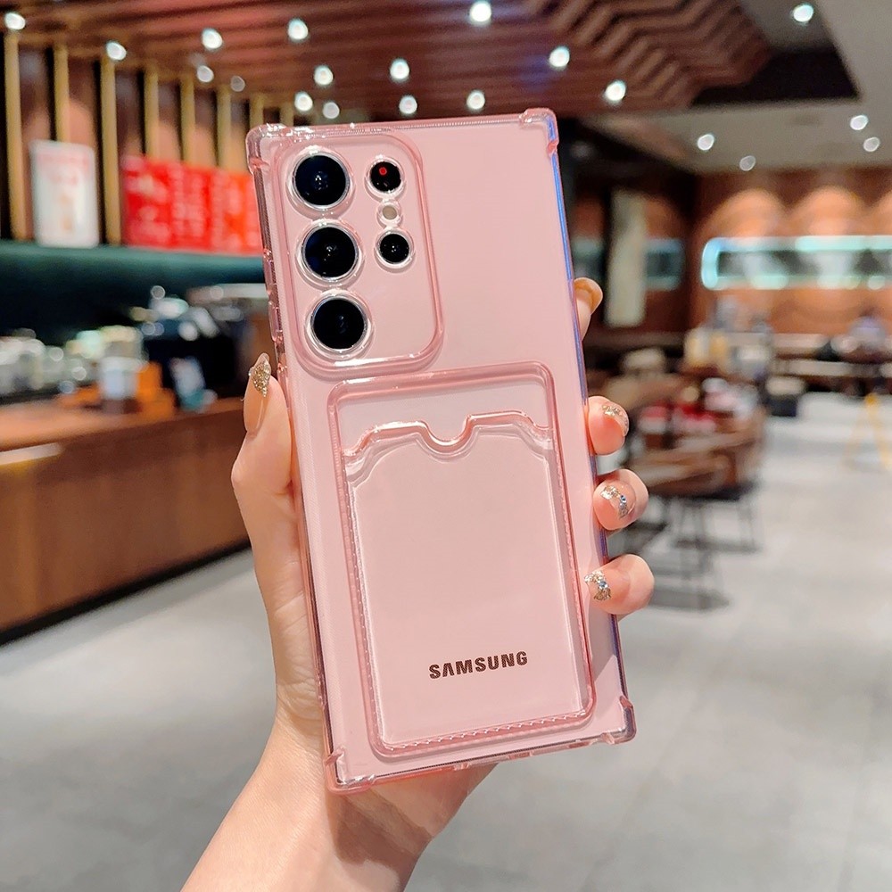 CASE SAMSUNG A54 A53 A73 A33 5G A03 A03 CORE A13 4G A23 4G 5G A03S CASING CANDY CLEAR POCKET WALLET 