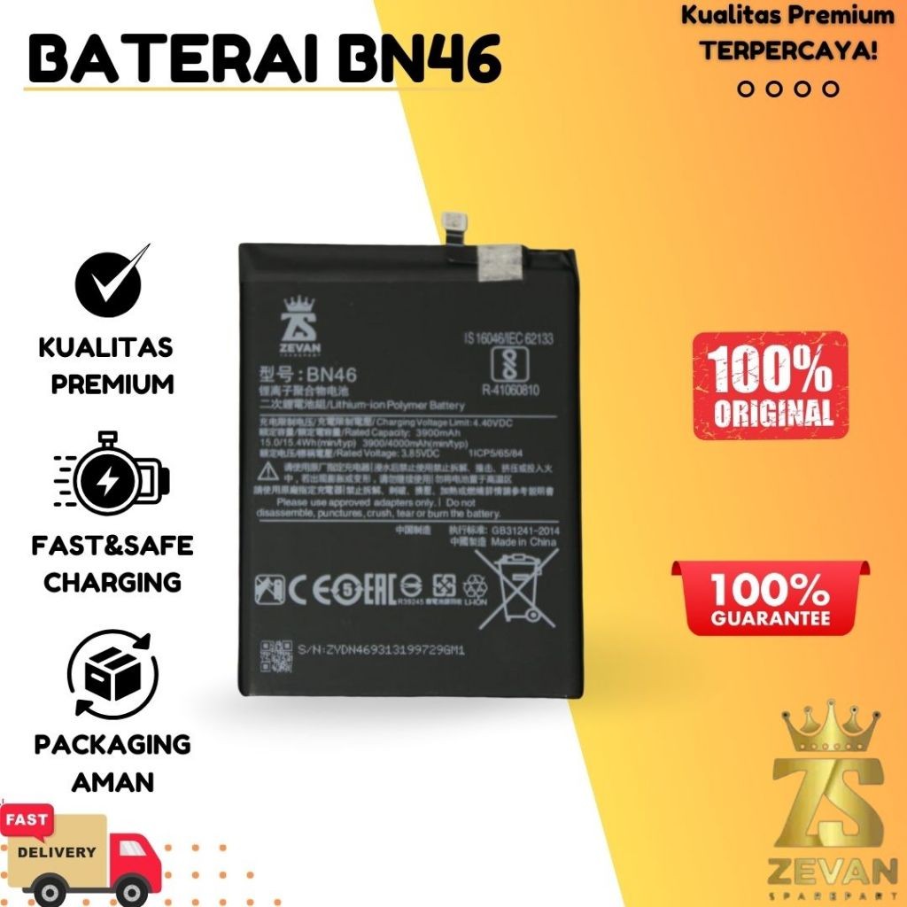 Xiaomi BN 46 ( Redmi 7/ Redmi Note 8/ Redmi Note 8 T/ Redmi Note 8 2021 )