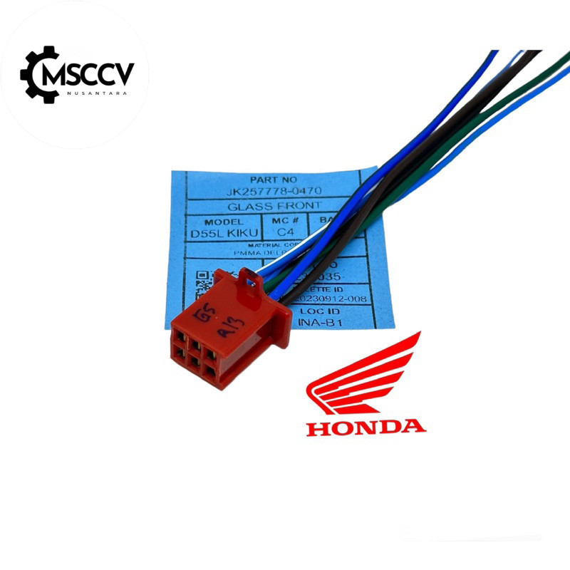 SOKET PIN 6 CDI GRAND SUPRA LEGENDA ASTREA PRIMA ORIGINAL