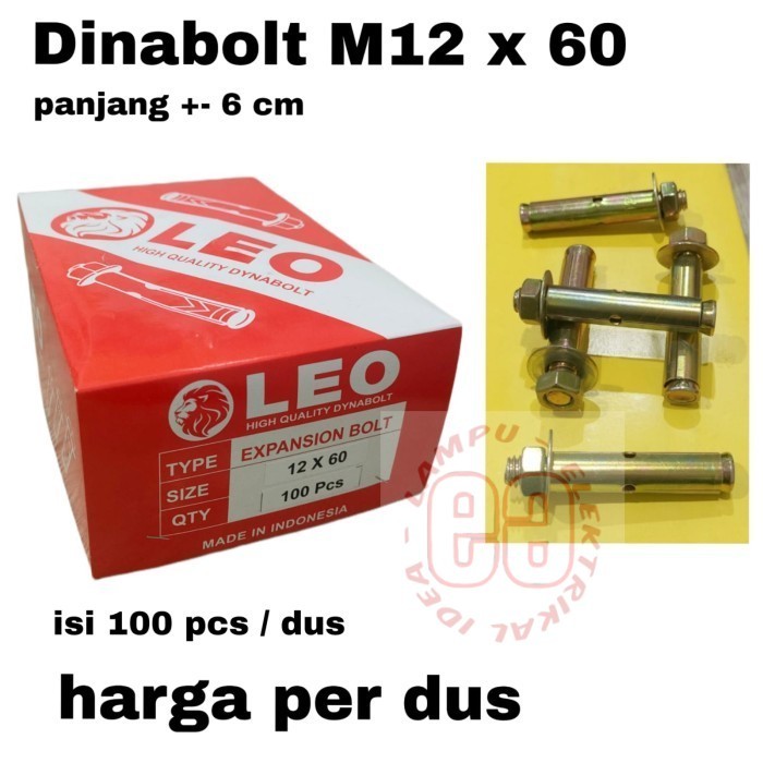 dinabolt 12 x 60 | dinabolt murah | dinabolt per dus Murah Berkwalitas