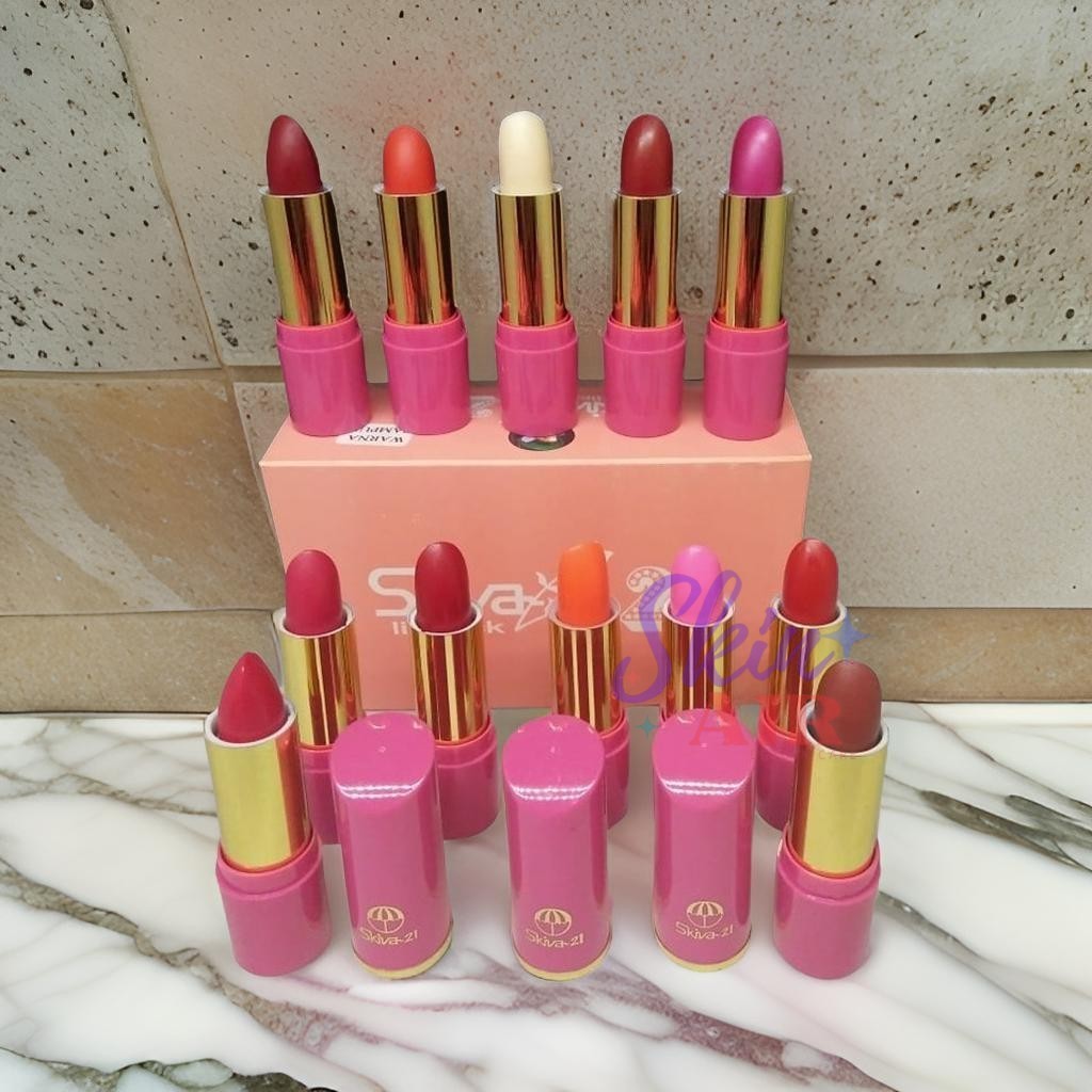 LIPSTICK SKIVA 21 seri 500 MIX/ LIPSTIK MURAH SKIVA