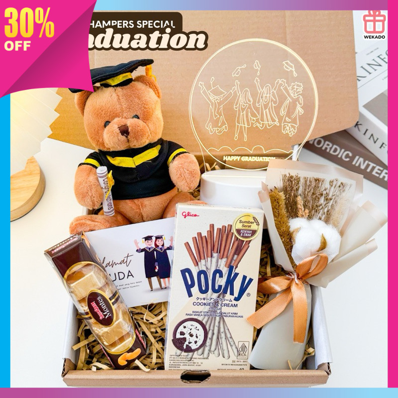 Hampers Lucu Termurah Terlengkap / HADIAH WISUDA / KADO WISUDA / HAMPERS WISUDA / HAMPERS GRADUATION