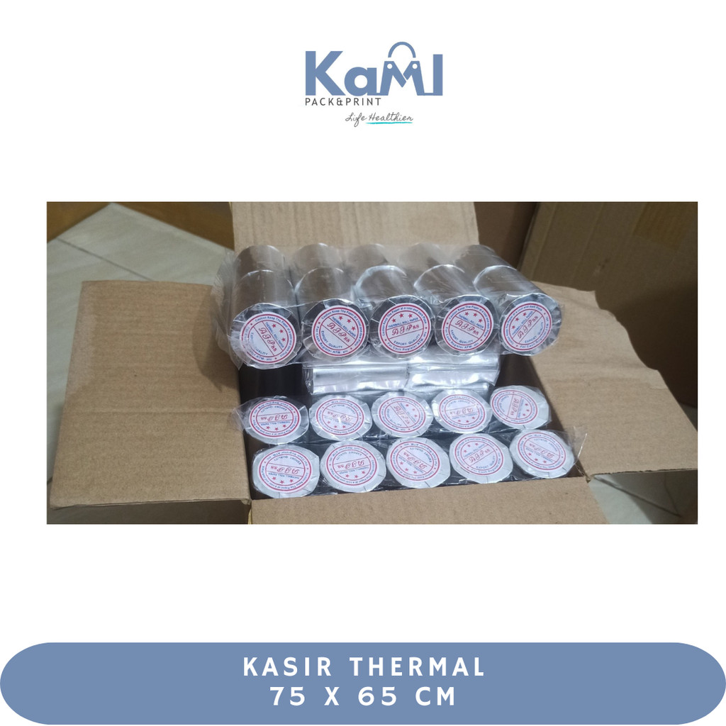 

Kertas Struk Kasir Telstruk | Telstrook HVS 1 Ply ukuran 75 mm X 65mm
