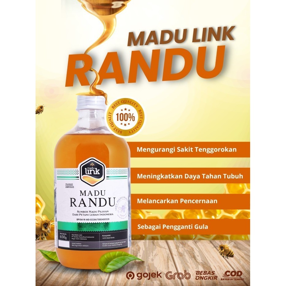 

Madu Randu 650Gr Orginal - Madu Link SBK