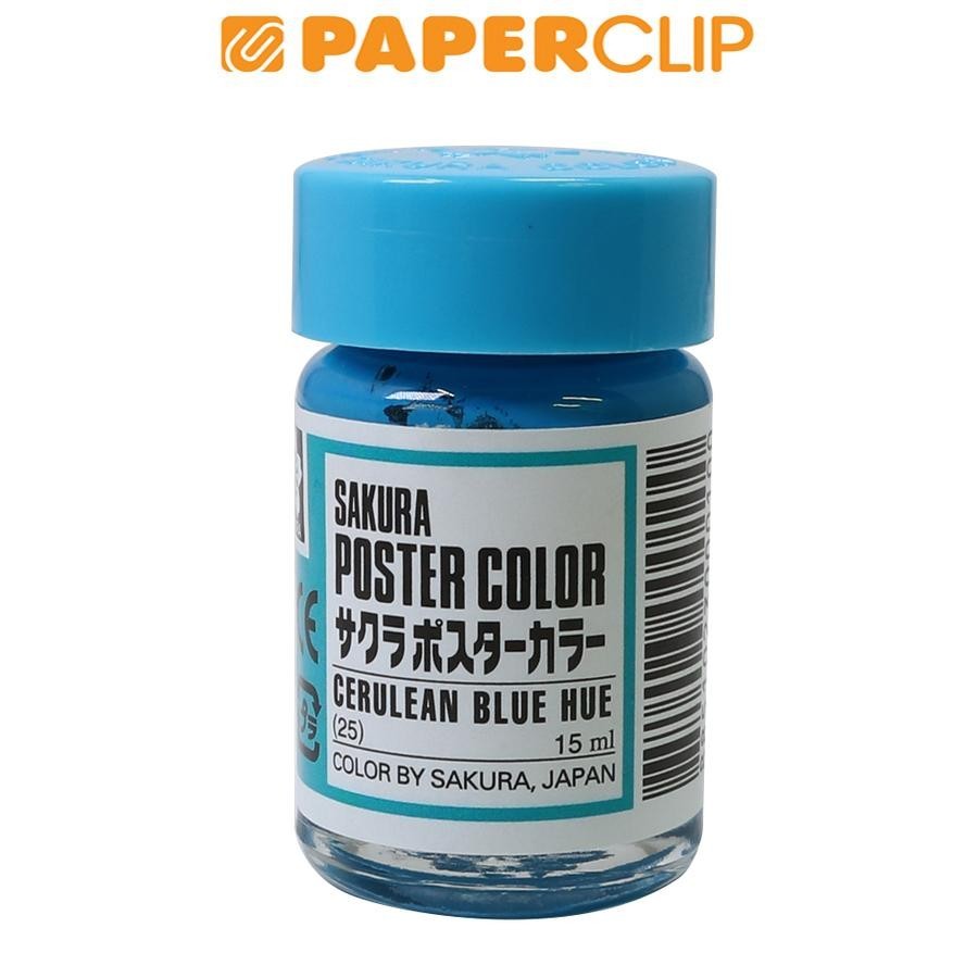 

POSTER COLOR SAKURA 15ML XPW15-025 CERULEAN BLUE HUE