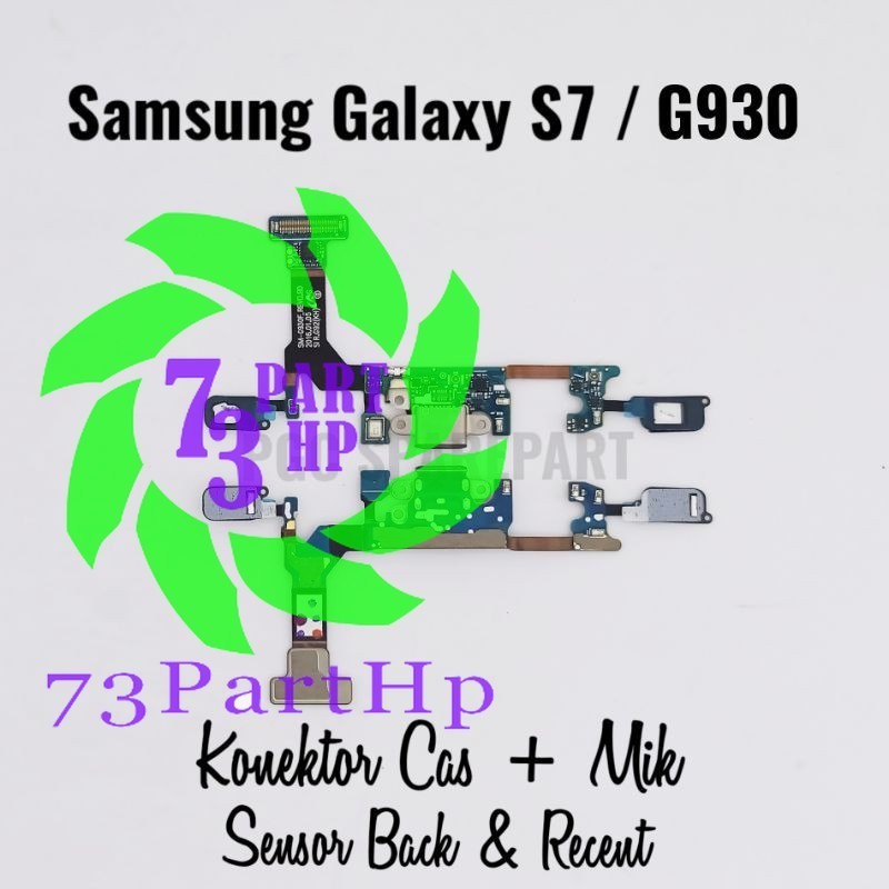 Papan Konektor PCB Charger MIC Sensor Back Samsung Galaxy S7 - G930 - Flexible Fleksibel Cas Casan -