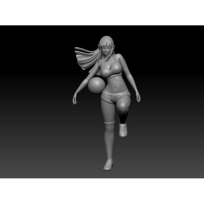 Figure Resin hinata football Skala 64 Miniatur Pajangan Diorama Diecast