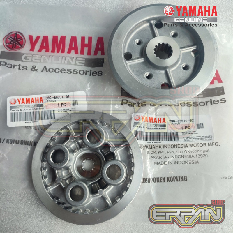 RUMAH KOPLING SET KAKI 4 LAWAN 4 NEW VIXION NVL JUPITER MX NEW ASLI ORIGINAL YAMAHA