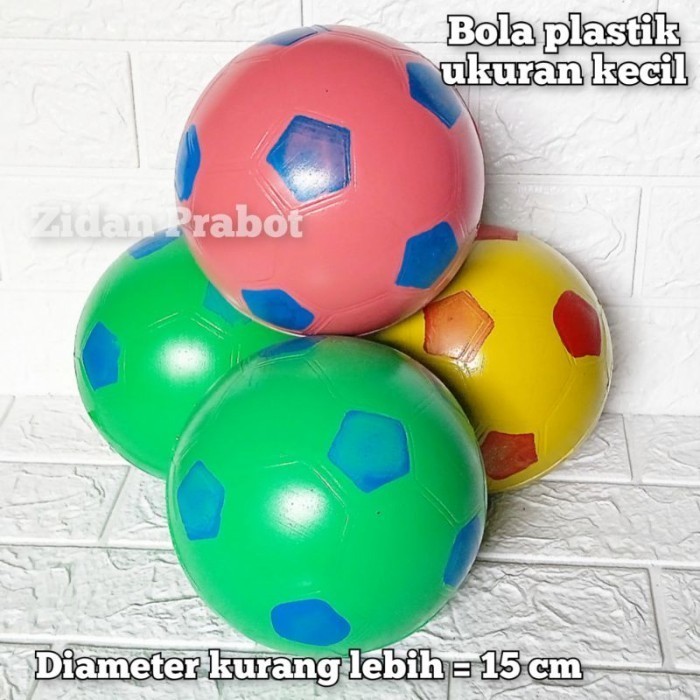 Bola Plastik Anak Ukuran Kecil