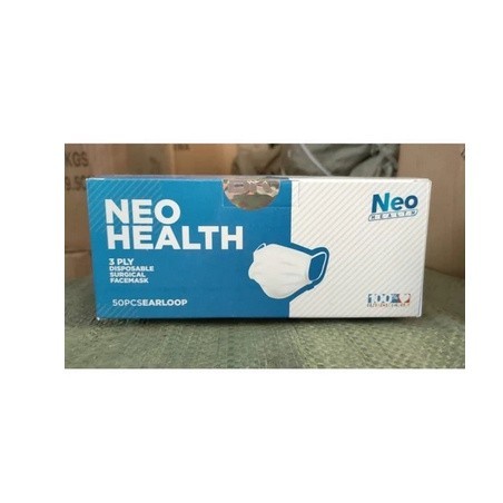 BEAUTYLAND [ MEDIS ] MASKER MEDIS NEO HEALTH KEMENKES / MASKER EARLOOP 3 PLY ISI 50