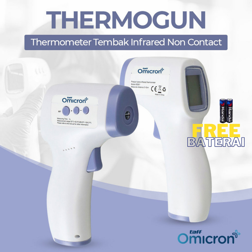 [PROMO] Thermogun Thermometer Tembak Infrared Non Contact - UX-A-03
