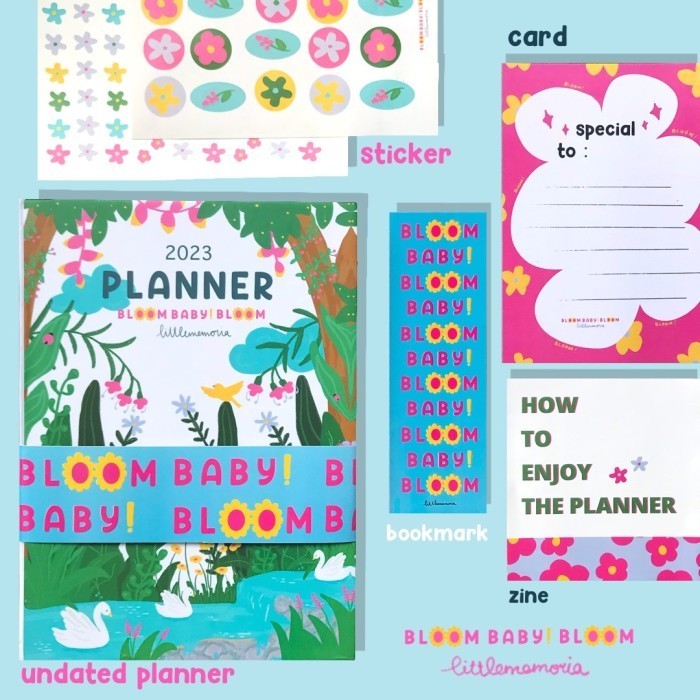 

Planner Book 2023 - Bloom Baby Bloom