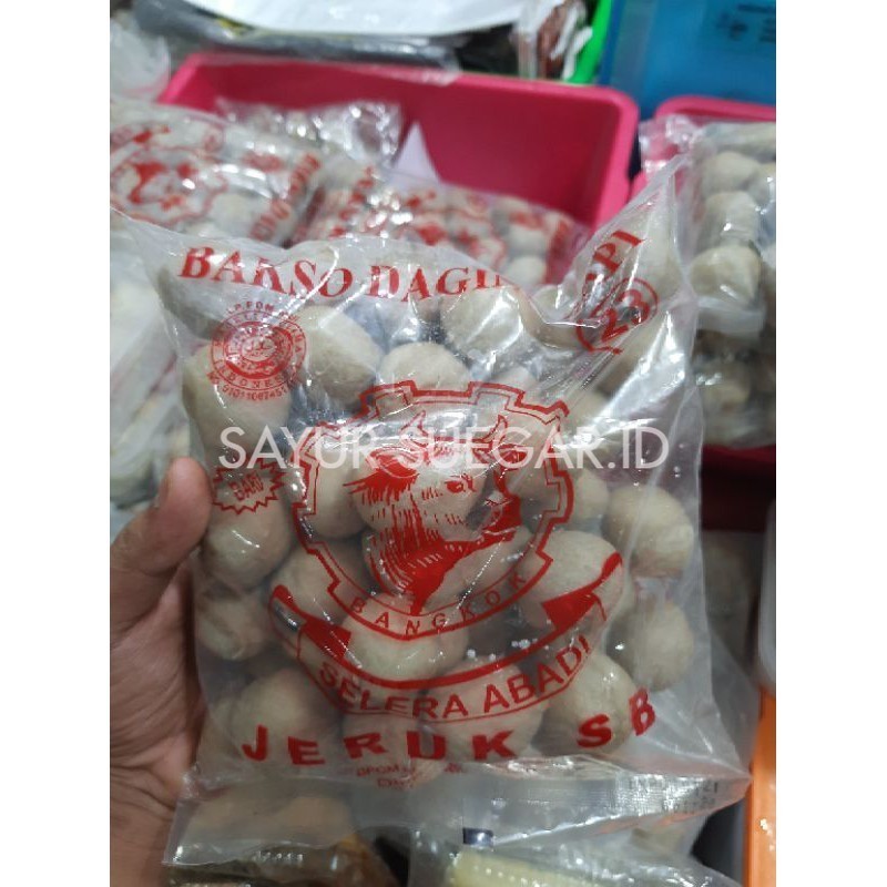 

bakso sapi kebun jeruk SB /50pcs