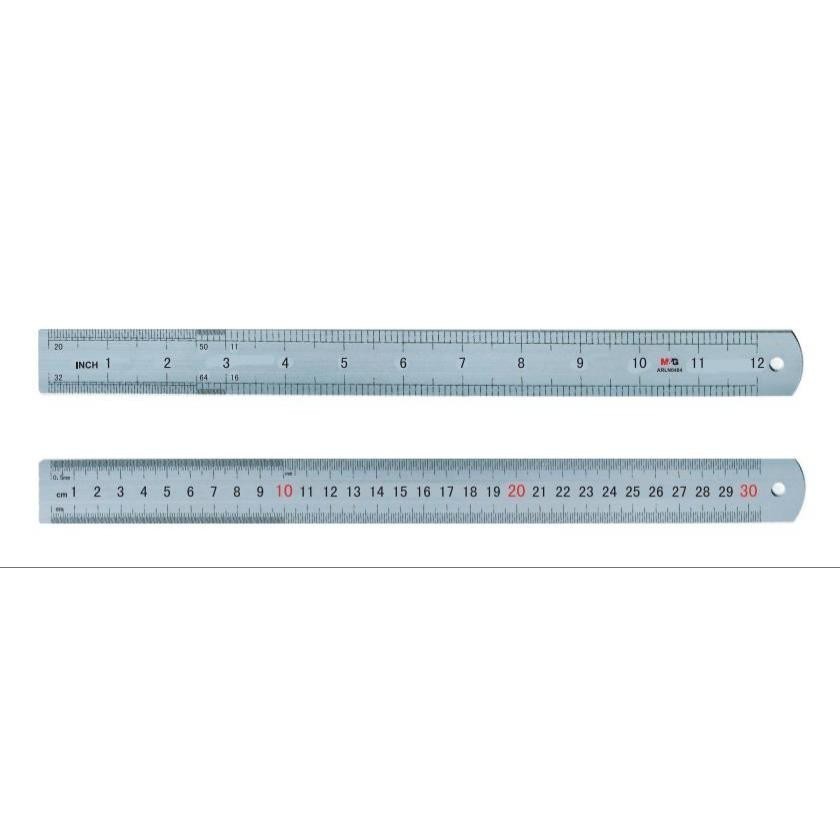 

Penggaris Besi M&G Aluminium Alloy Ruler 30 CM & 15 CM Aluminium Cm & Inch- SHSNP