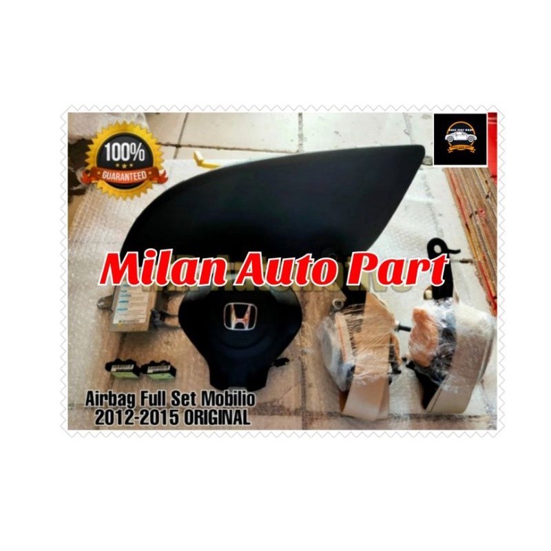 Air bag Airbag full set full set Komplit Mobilio Brio 2012 2013 2014 2015 ORIGINAL