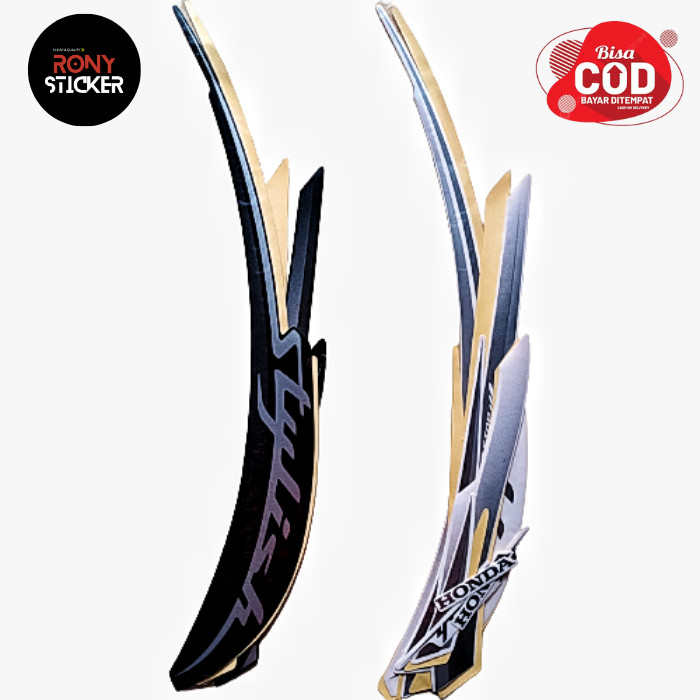 STIKER STRIPING SCOOPY STYLISH 2019 LIS MOTOR