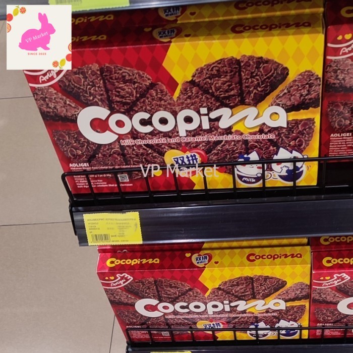 

Aoligei Cocopizza Milk Chocolate and Caramel Macciato chocolate 102gr