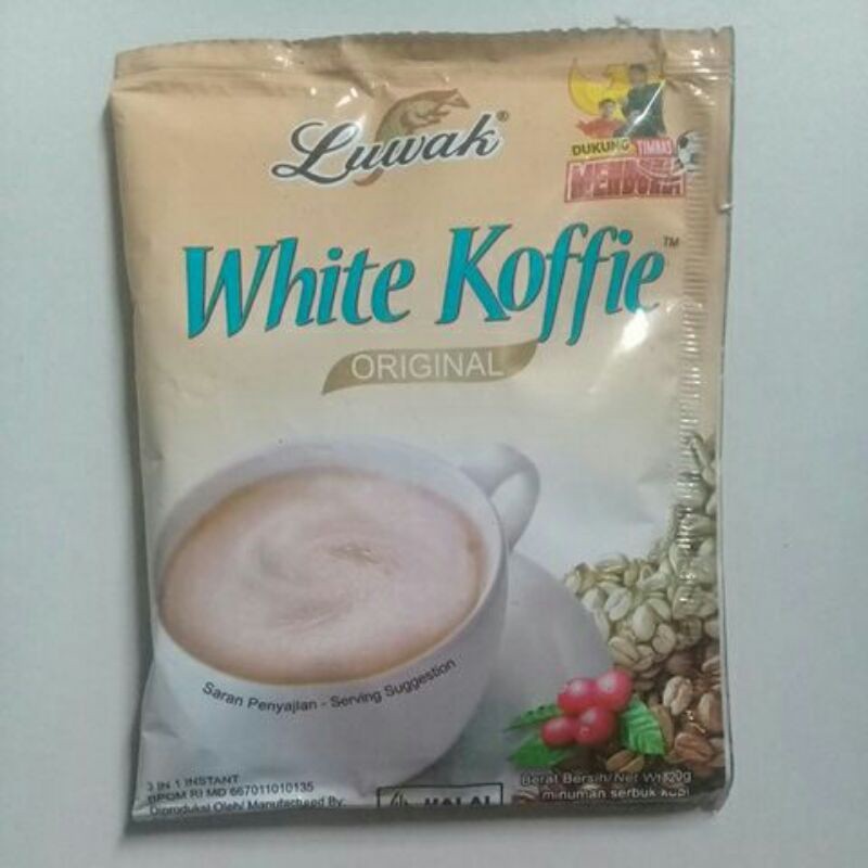 

~MOS~ Luwak White Koffie Original. Kopi Luwak Sachet. - tokojayaid
