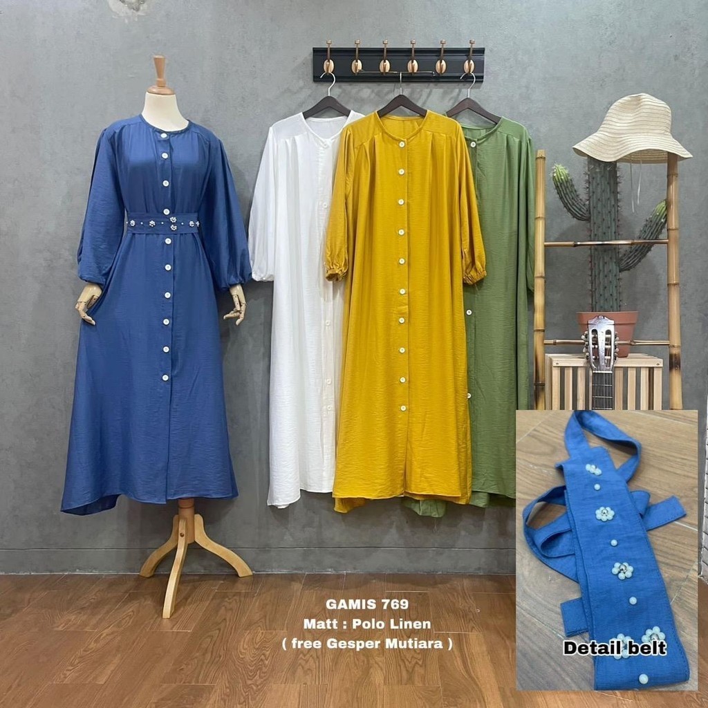 BANA DRESS | POLO LINEN | BUSUI