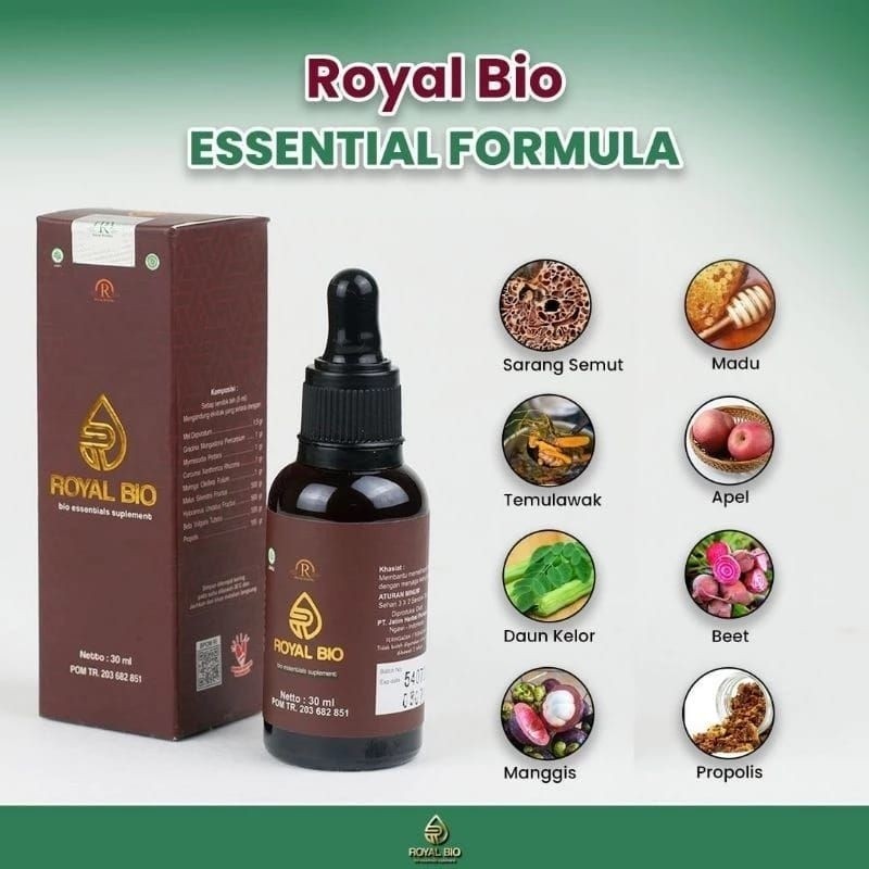 

Bio Royal Jamu Tetes Untuk Jantung