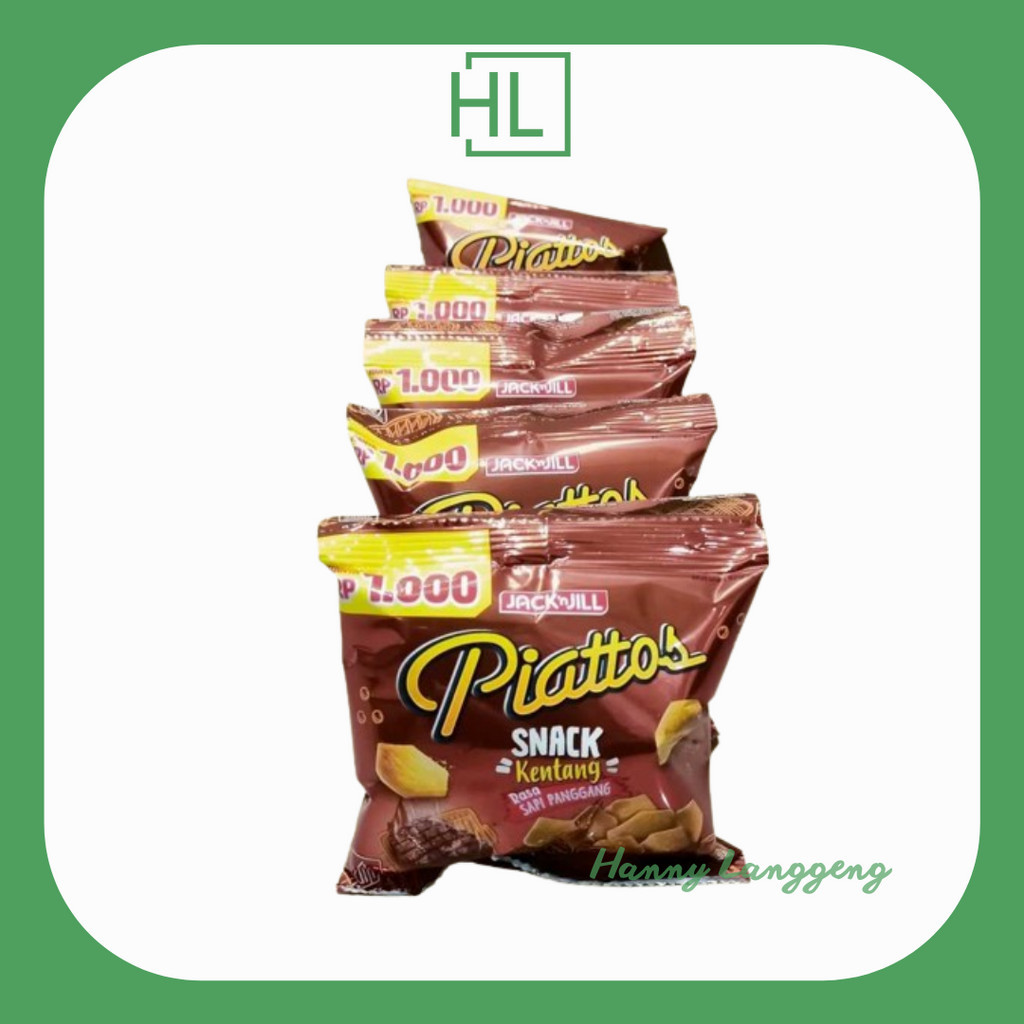 

[HL] Piattos Sapi Panggang Snack Kentang 20 gr (10 pcs/renceng)