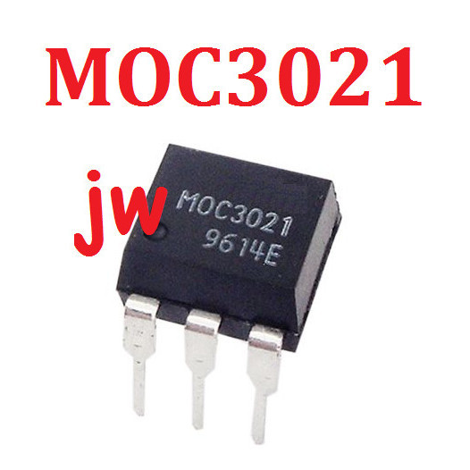 MOC3021 MOC 3021 OPTOCOUPLER OPTOISOLATOR