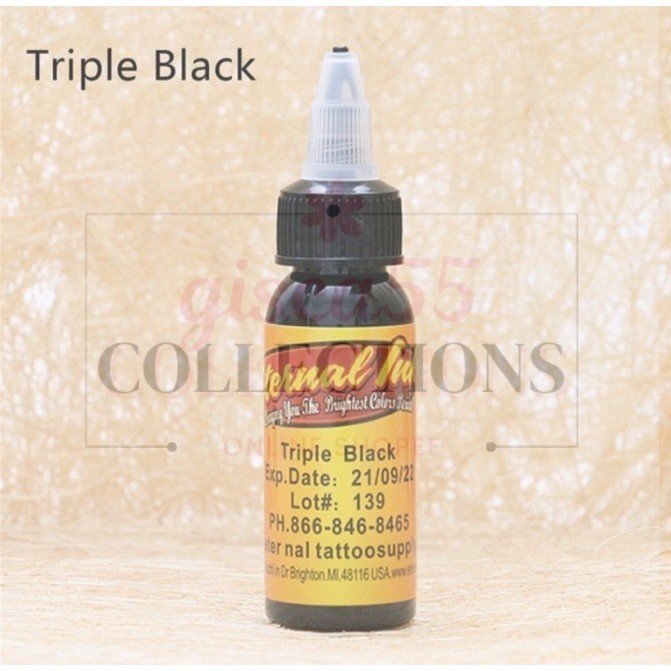 

Tinta Tattoo Ink Tattoo Eternal Ink - Triple Black