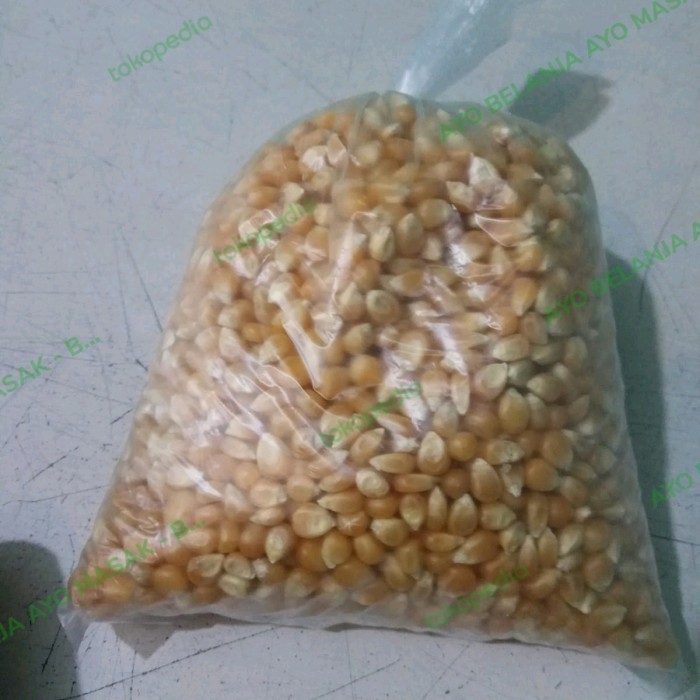 Biji Jagung Pop Corn mentah kering per 500 gram - Bantu Ibu