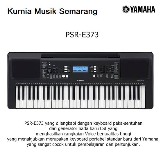 NEW DISKON 70% Yamaha PSR E373 - PSR E 373 - PSR-E373 Portable Arranger Keyboard Original