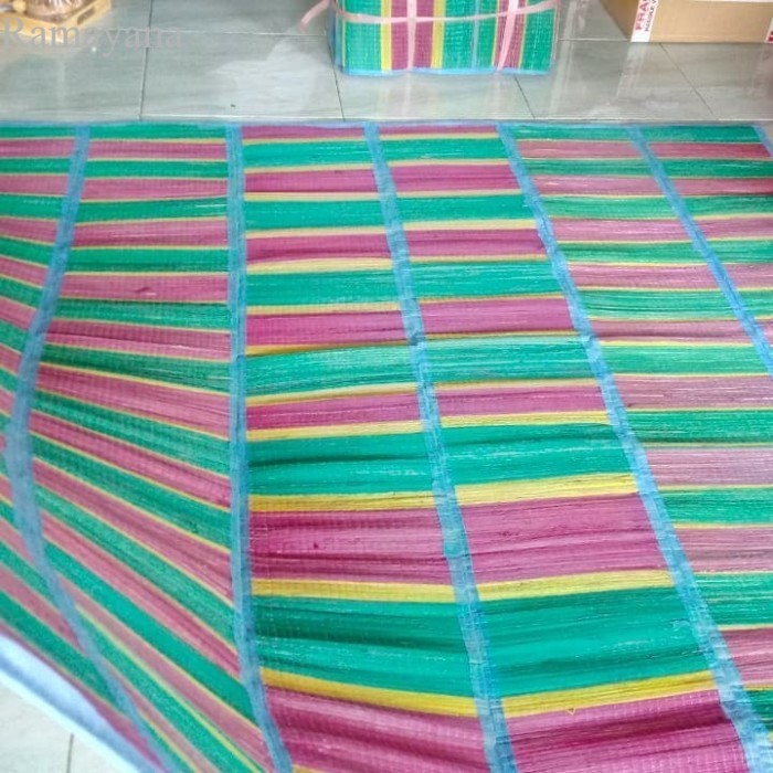 

Tikar Lipat Mendong / Tikar Tenun / Tikar Murah / Tikar Gulung Mendong - Cap Rumput Murah