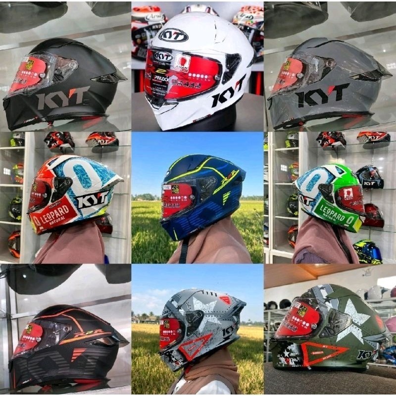 Helm KYT R2R PRO FOGIA Original