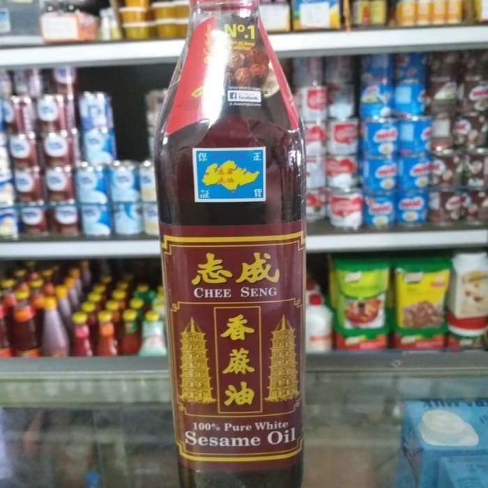 minyak wijen chee seng pagoda sesame oil 750ml