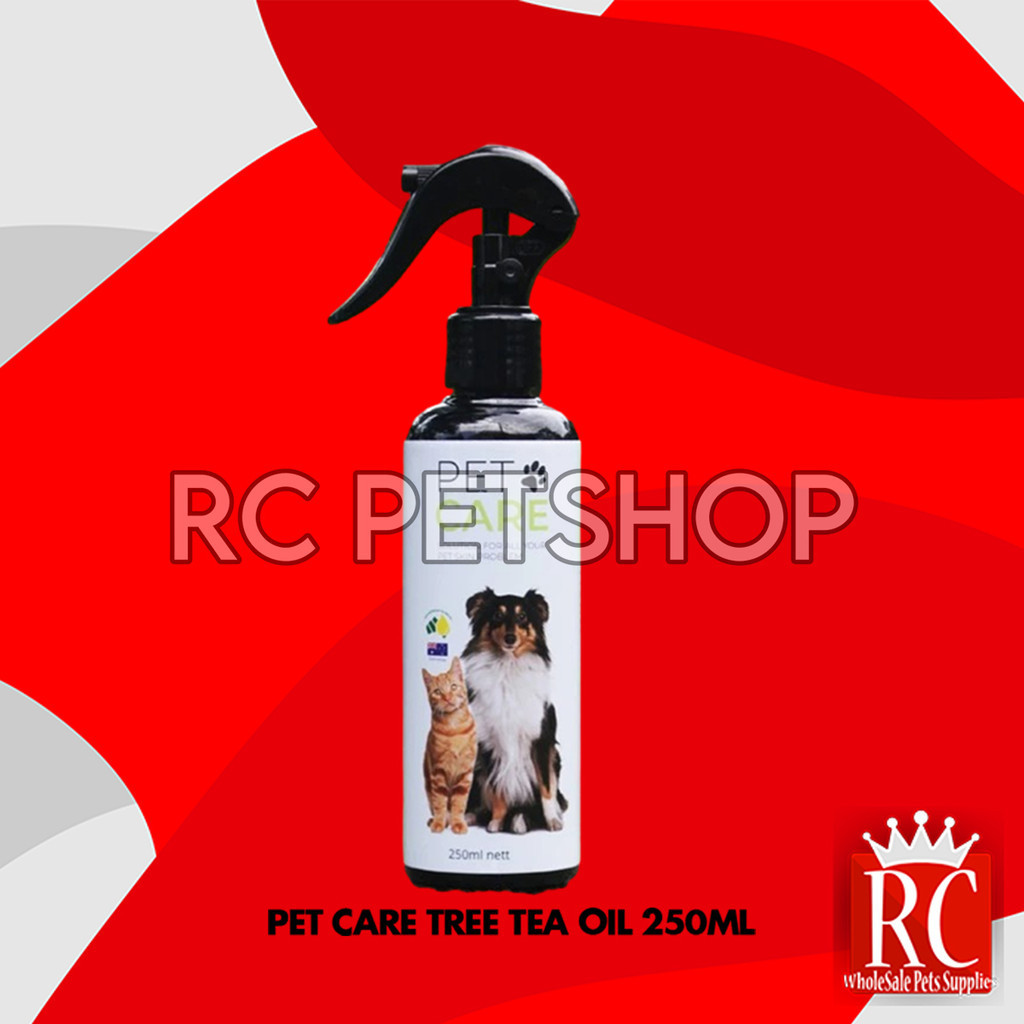 Pet Care Tea Tree Oil Spray Jamur Kutu Kucing Anjing
