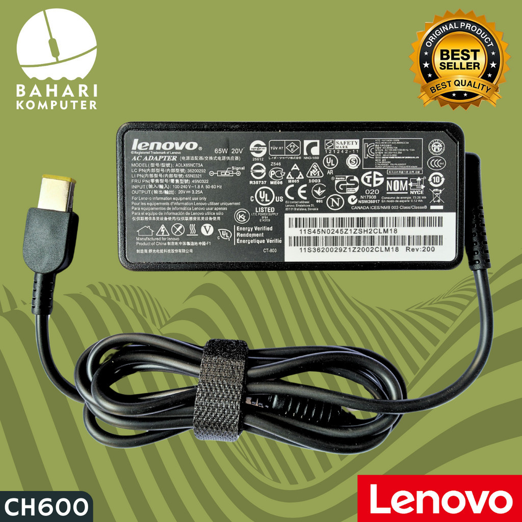 Adaptor Charger Lenovo IdeaPad Yoga 11 Yoga 11s Yoga 13