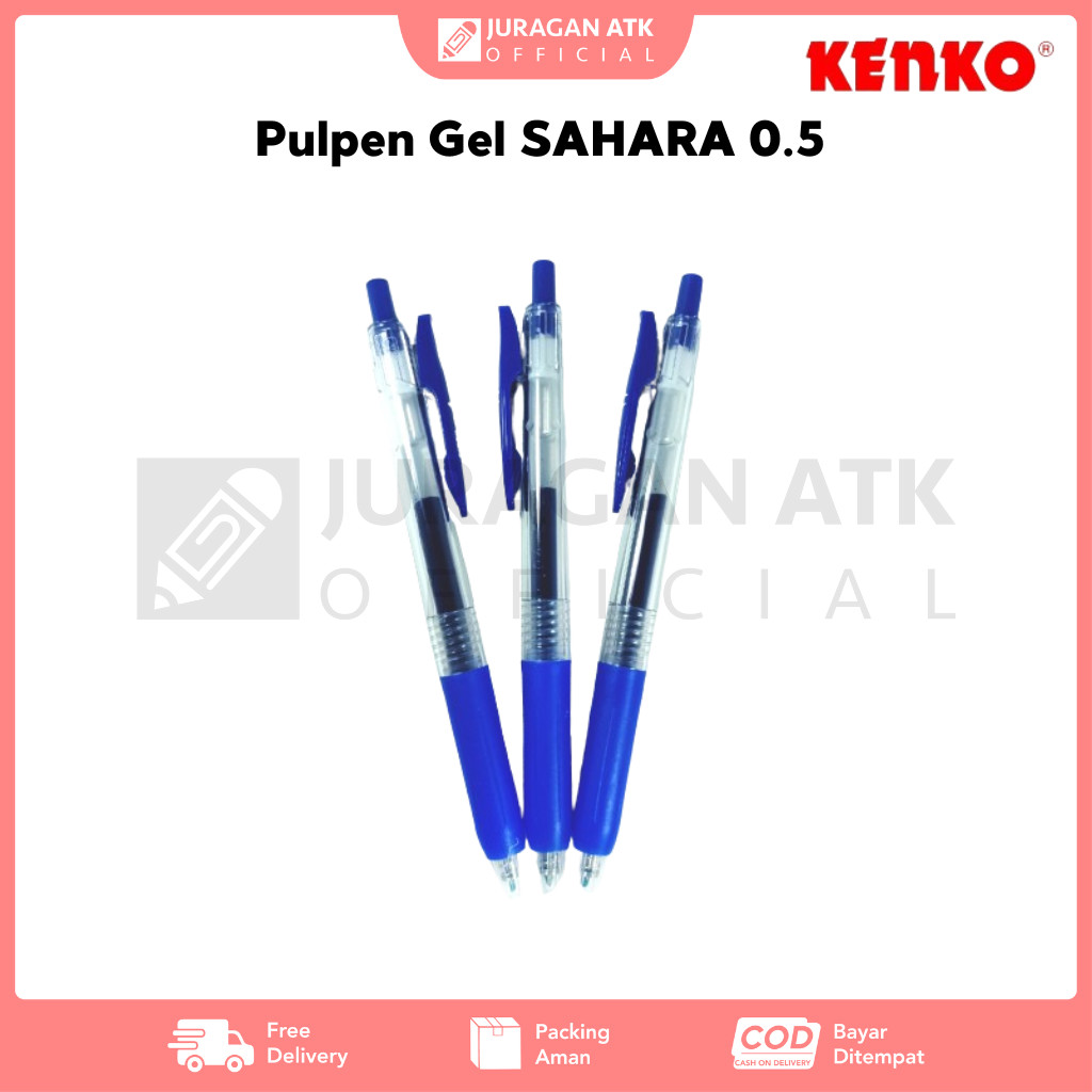 

Pulpen Gel SAHARA 0.5 Kenko ( 1Pcs)