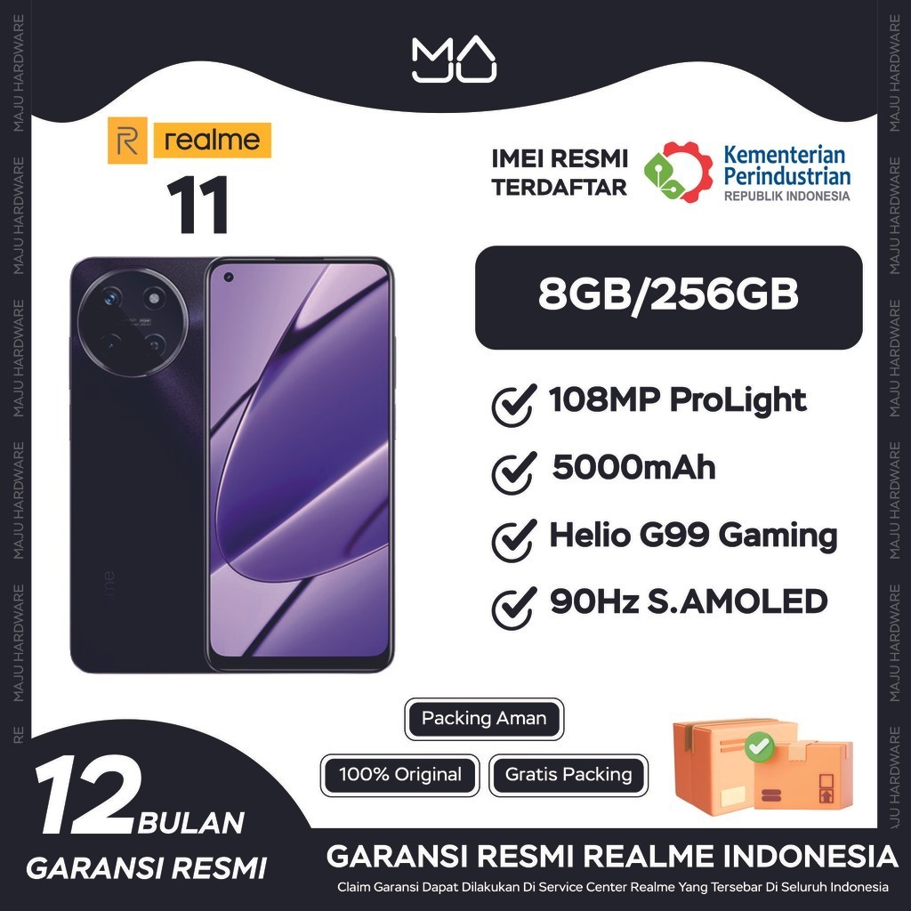 Realme  11 4G NFC 8GB/256GB 5000mah|108MP Camera|Helio G99