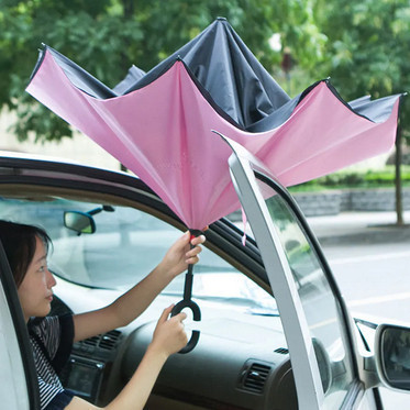 Payung lipat Terbalik payung mobil payung otomatis Payung besar Lipat terbalik
