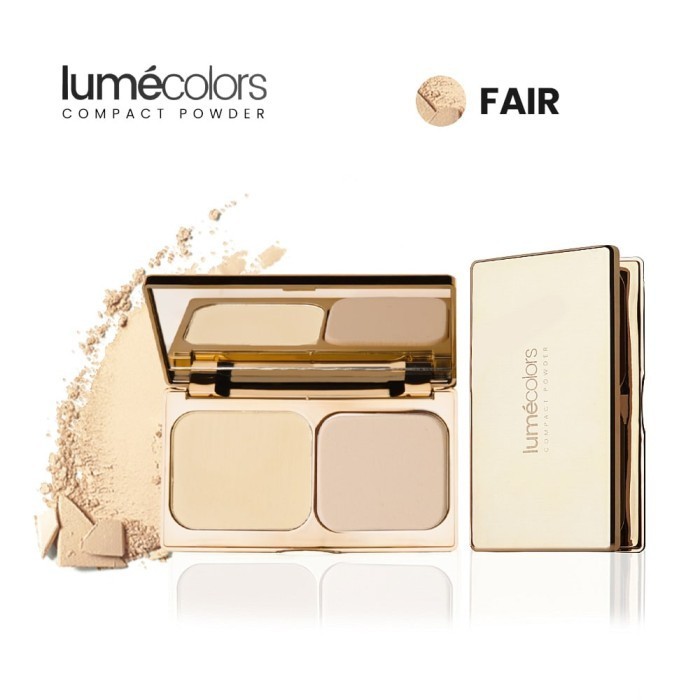 BEDAK PADAT / COMPACT POWDER LUMECOLORS - FAIR
