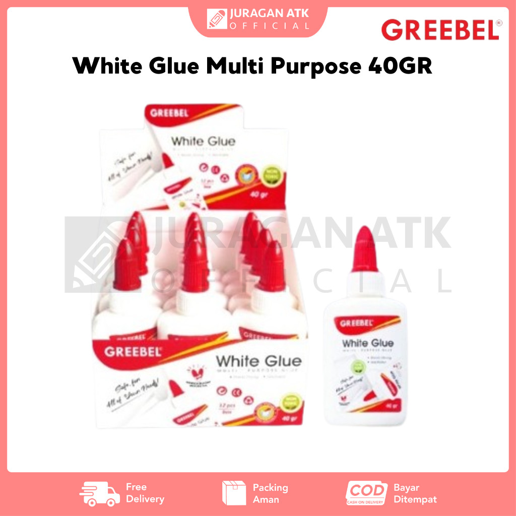 

White Glue 40GR Greebel Multi Purpose Glue 40GR