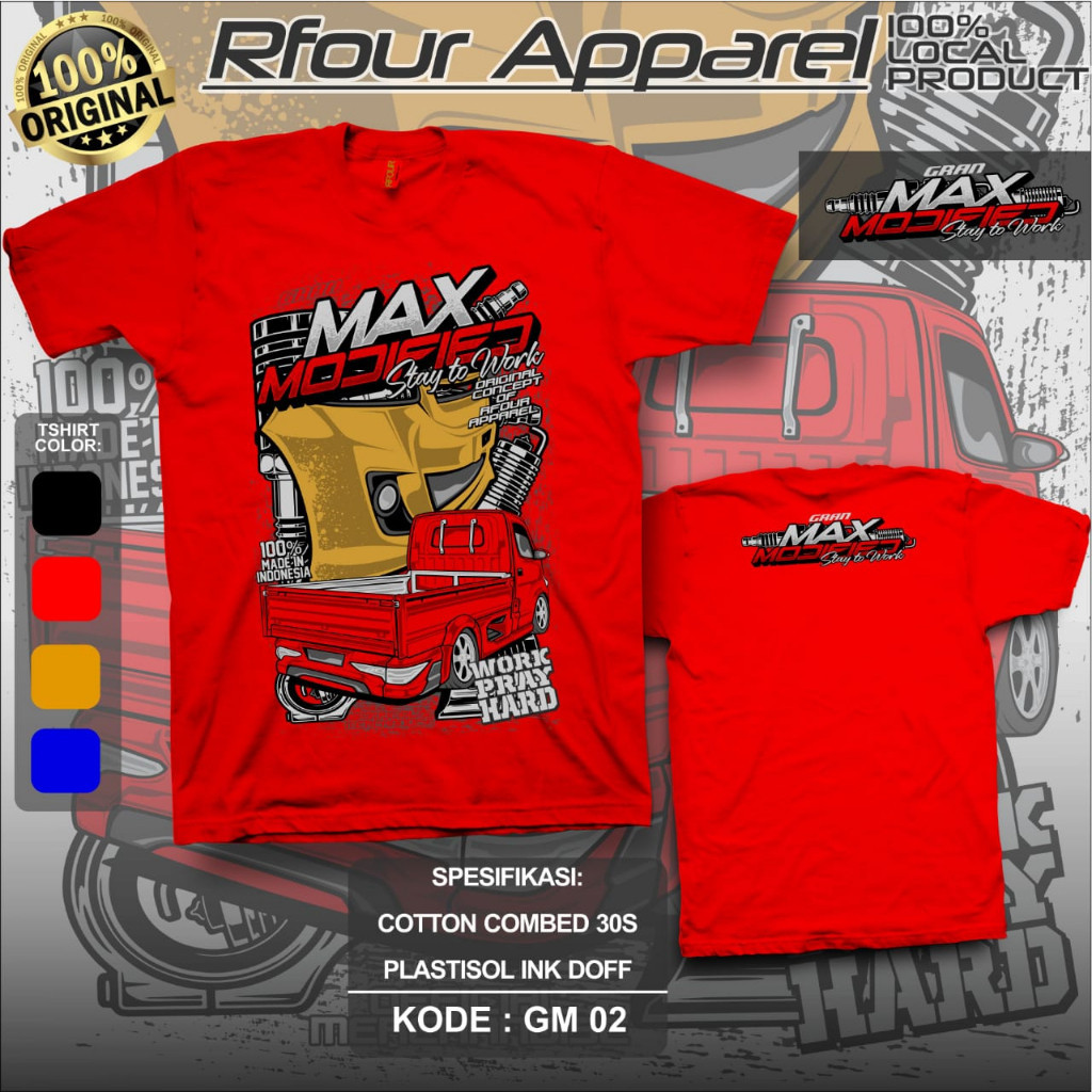 PROMO/OBRAL KILAT/baju atasan kaos pick up kaos pick up grandmax kaos distro pria kaos unisex kaos r