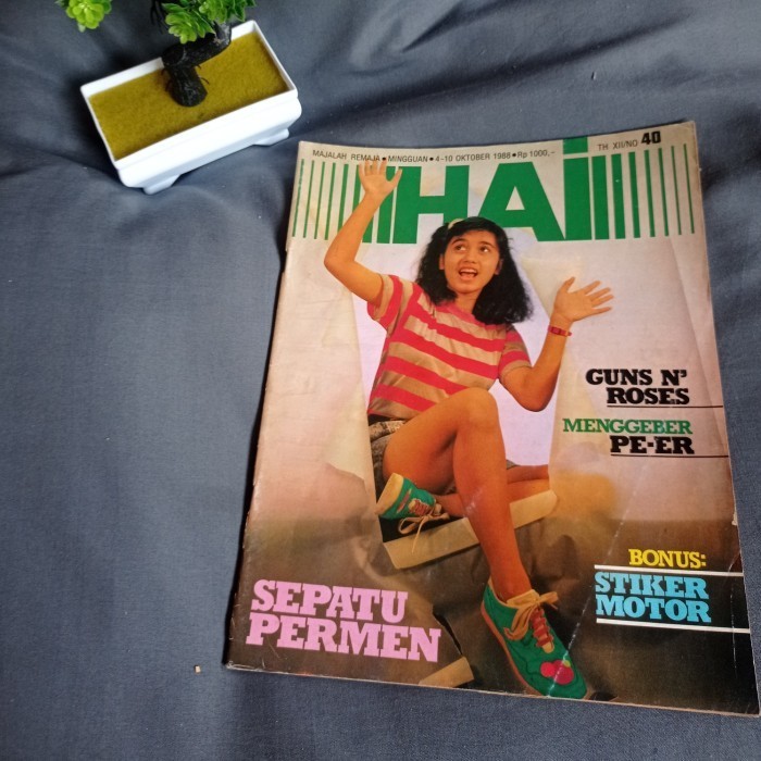 Majalah Hai. Oktober 1988.