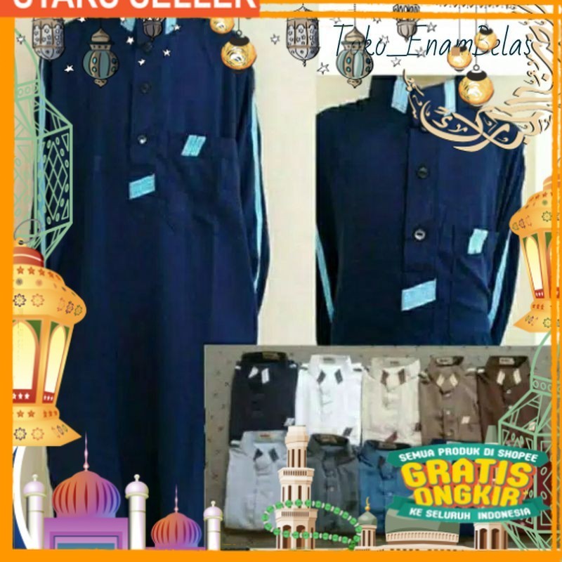 Jubah Anak Laki-Laki , gamis anak , jubah anak/ Pink Dusty Fanta Merah muda
