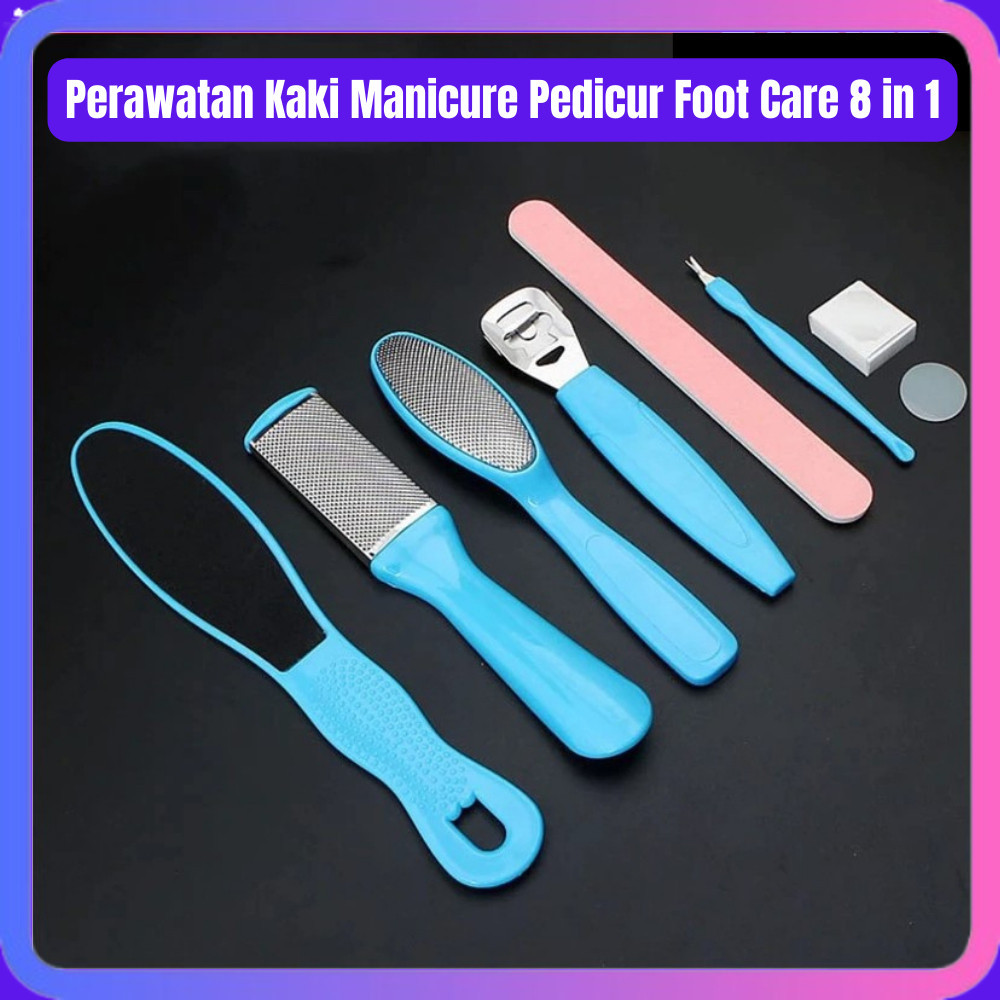Penghalus Tumit Kaki Pecah Dan Kering Untuk Mulus Manicure Pedicure Foot Care Alat Perawatan Kaki Ma
