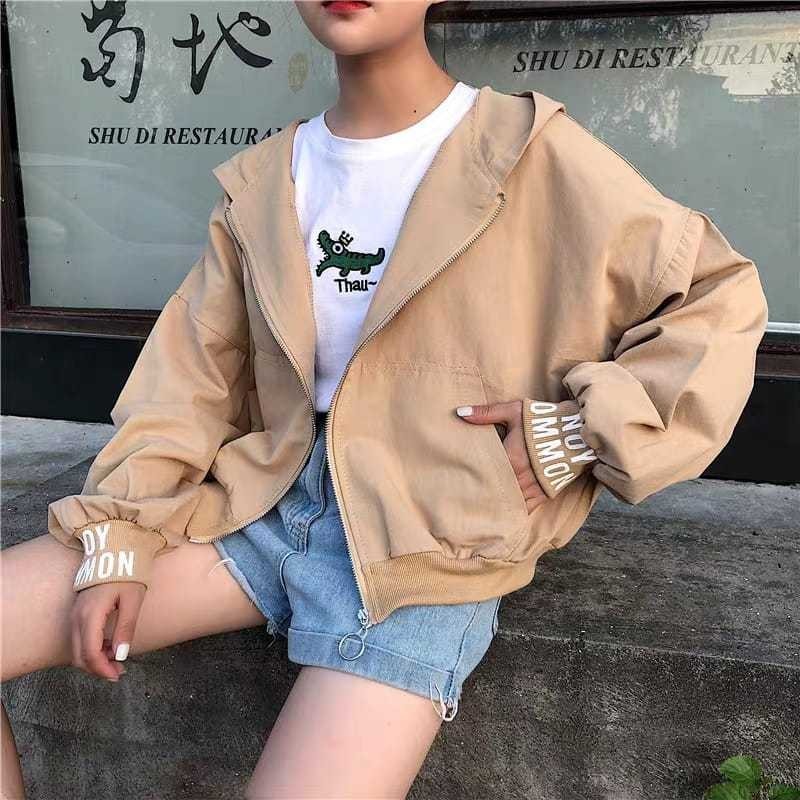 JAKET WANITA JUMBO KEKINIAN OUTFIT OOTD FASHION DEAD INSIDE MURAH KEREN PREMIUM