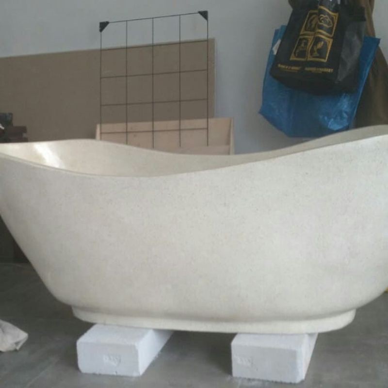 PROMO DISKON 50%  Bathup Teraso Marmer - Bathtub Kamar Mandi Dewasa - betap mandi - Bathtube Terazo