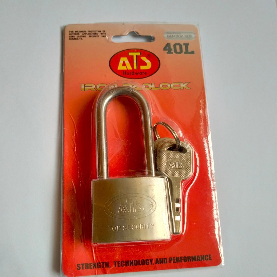 Gembok Nikel ATS 40 Panjang