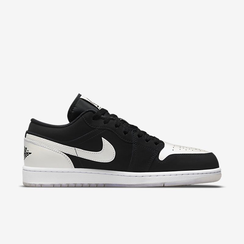 Nike Air Jordan 1 Low Black White Diamond