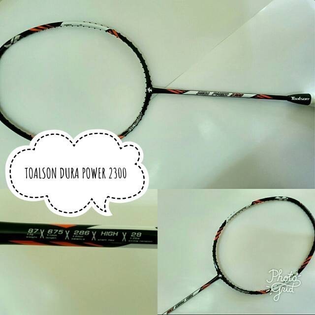 Raket Badminton Toalson Dura Power 2300 SKS Ori